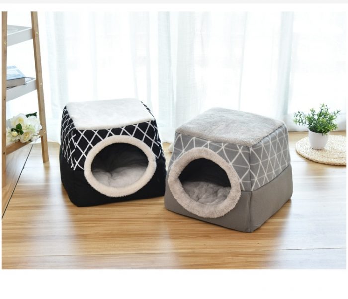 Cat Cube Bed - Collapsible Cat House