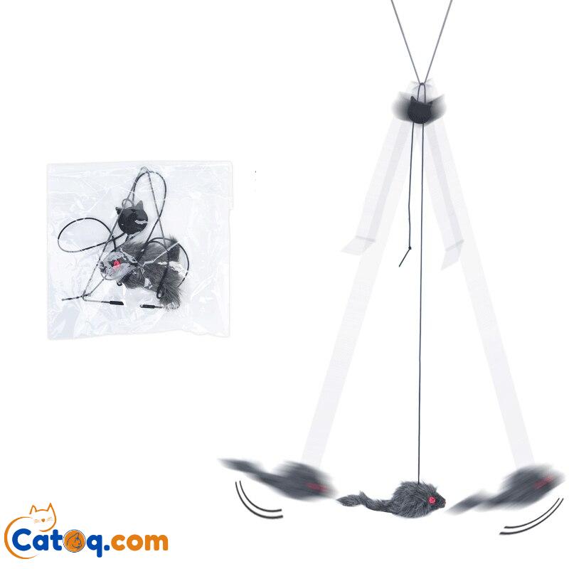 Bouncing Mouse Cat Toy