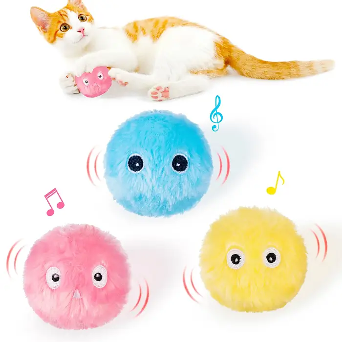 Smart Cat Ball Toy: Engage Your Feline Friend in Playtime Fun!