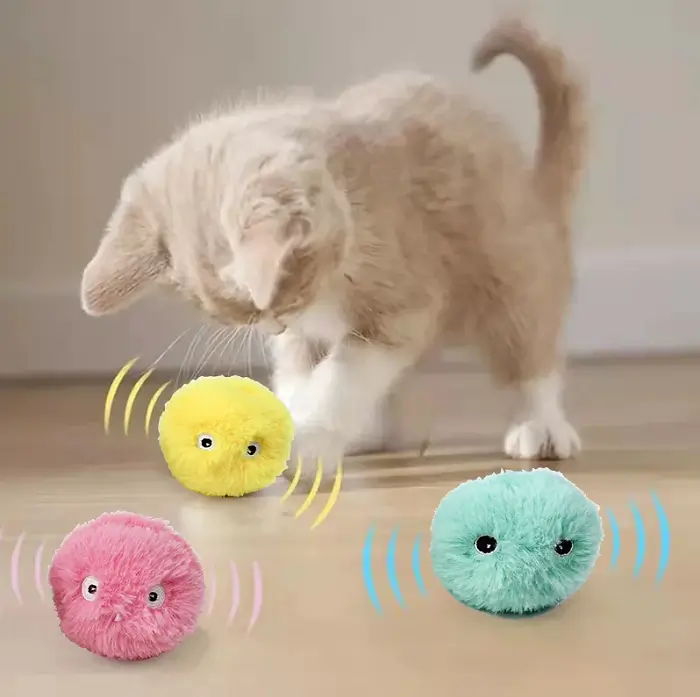 Smart Cat Ball Toy: Engage Your Feline Friend in Playtime Fun!