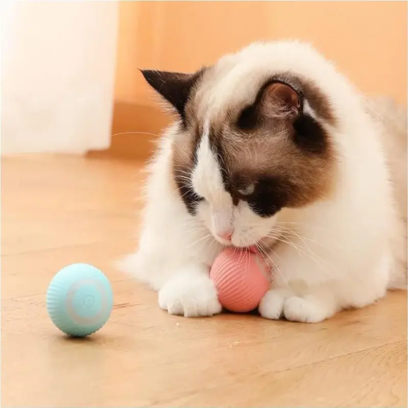 Smart Ball Cat Toy Interactive Elevating Feline Fun